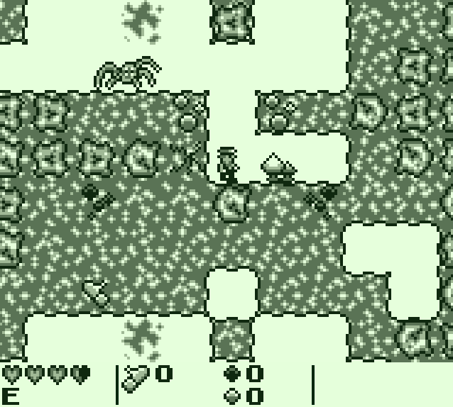 A game with graphics of a Game Boy game.